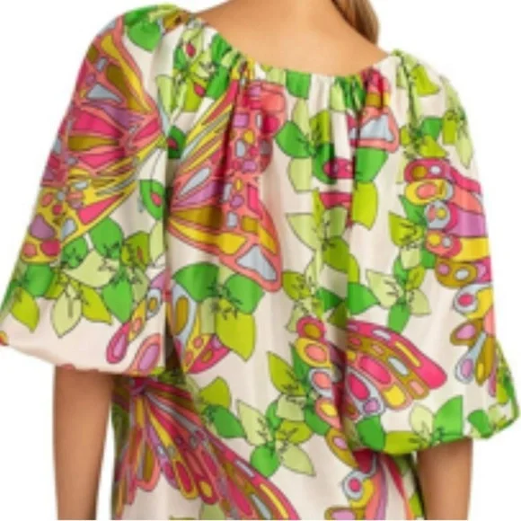 Trina Turk Sandia Silk Top small - Picture 11 of 11